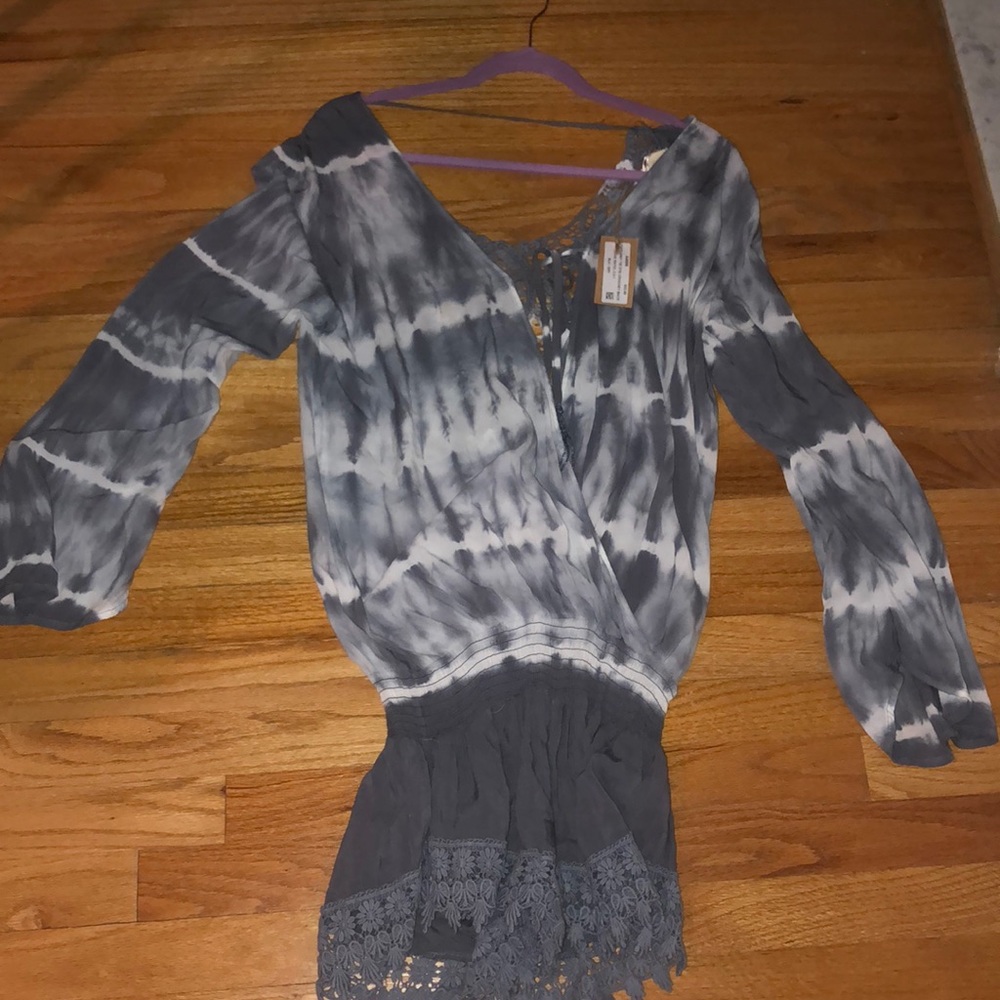 Surf Gypsy Tye Dye coverup/ romper